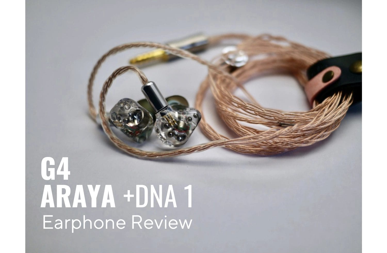 G4『ARAYA +DNA 1』レビュー! 唯一無二のシングルBAイヤホン | ライフ ...