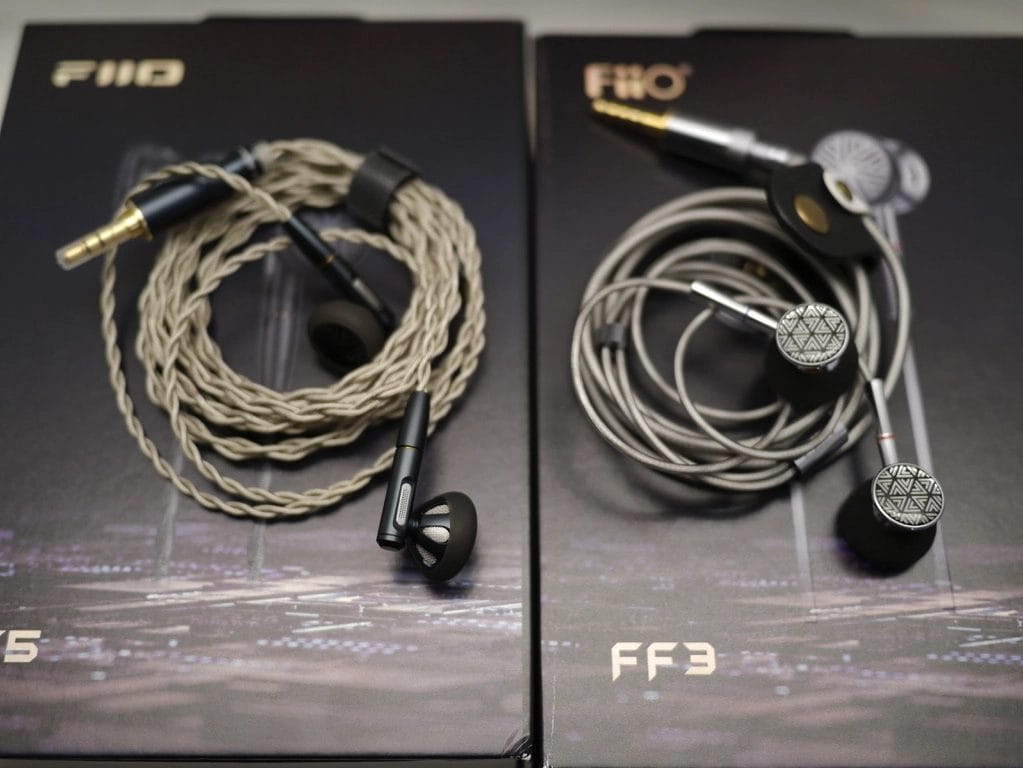 FiiO FF5国内正規店販売品イントラコンカ型 イヤホン ダイナミック