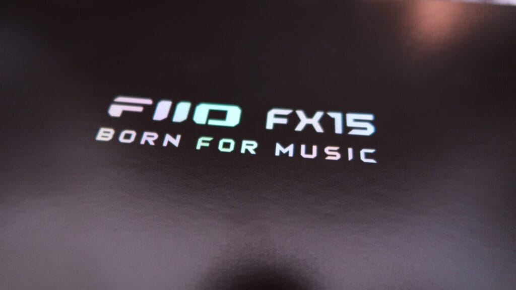 FiiO FX15化粧箱